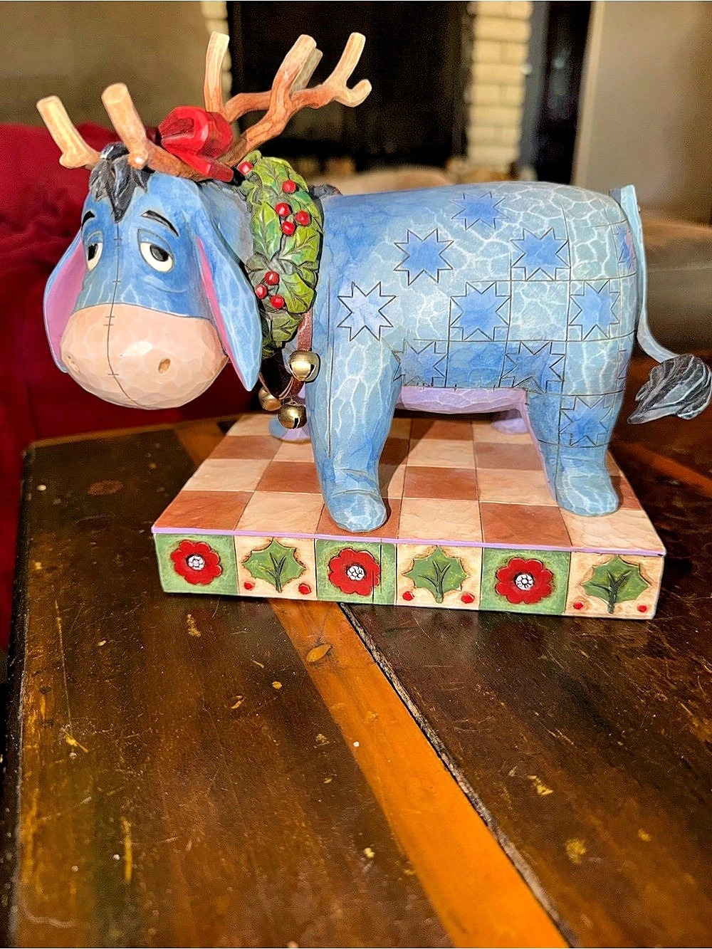 Disney Eeyore Showcase Collection Figurine Blue
